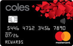 Coles rewards credit card