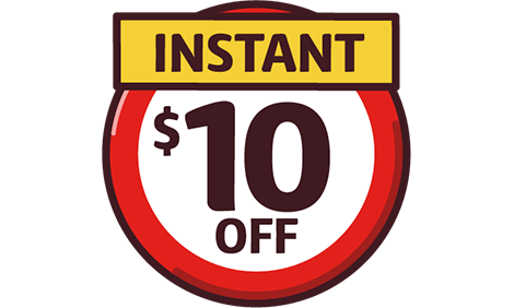 Coles instant $10 off