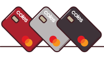 Three credit cards