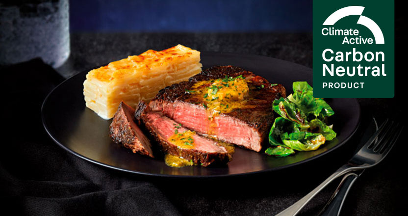 Coles Finest steak, Climate Active Carbon Neutral product