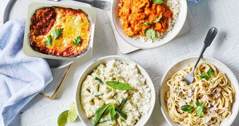 Coles Kitchen Indian, Asian and Italian meals served in bowls