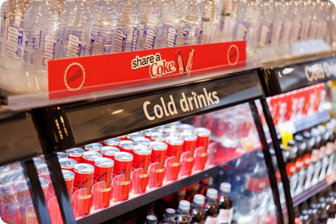 coles 360 share a coke campaign