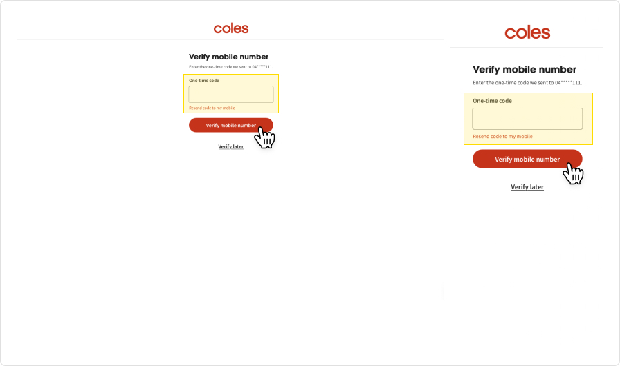 How to login on Coles website