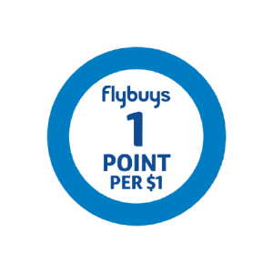 Flybuys 1 point per dollar roundel