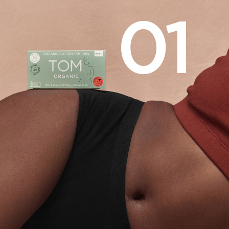 Tom Organic briefs with number 1 featured