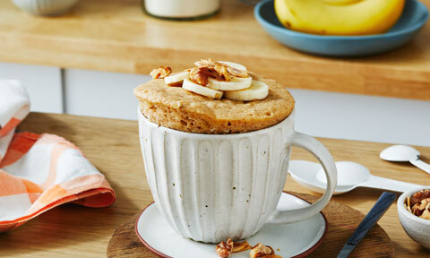 Banana mug cake 