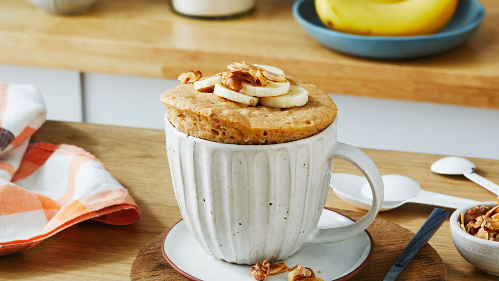 Banana mug cake 