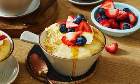 Vanilla mug cake