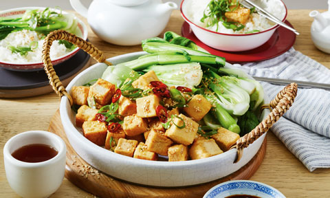Tofu puffs
