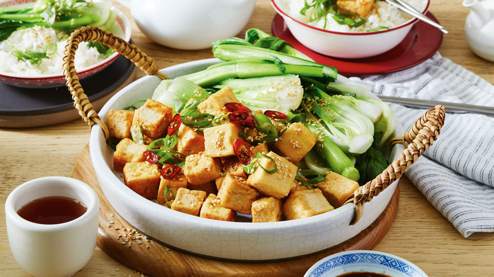Tofu puffs