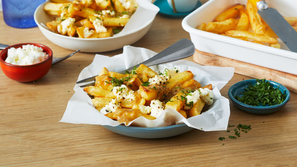 Cheese curds poutine discount
