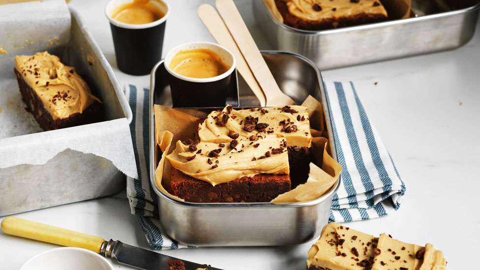 Espresso brownies