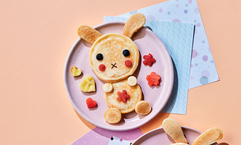 Bunny pancakes