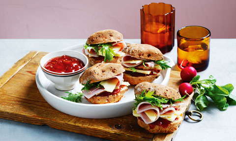 Ploughman’s scones