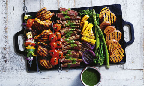 Mixed grill platter