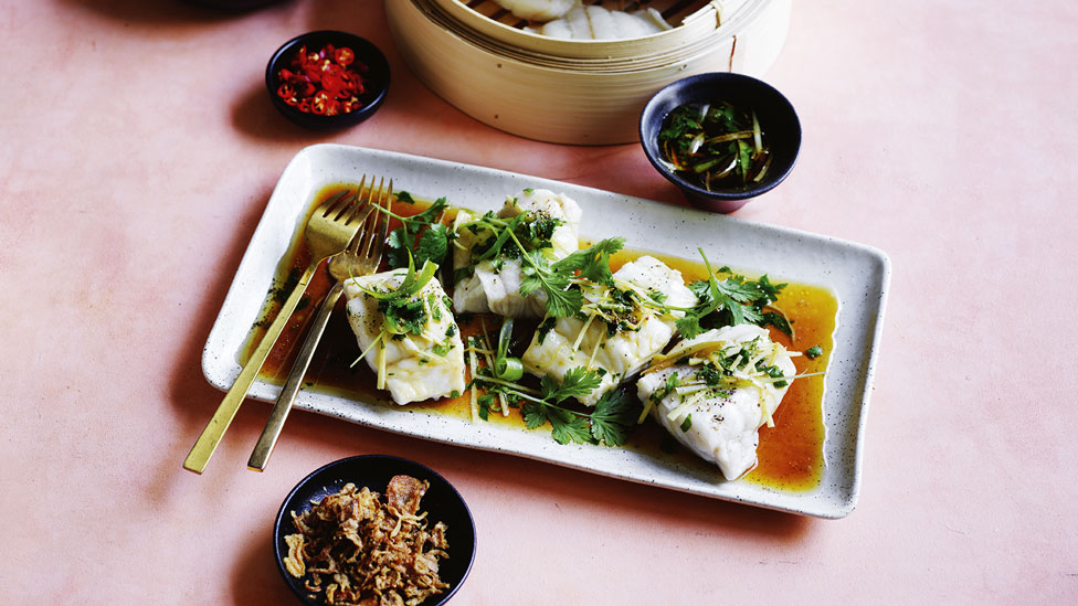 Chinese steamed fish