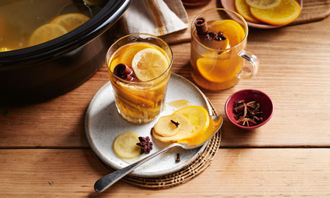 Chamomile hot toddy