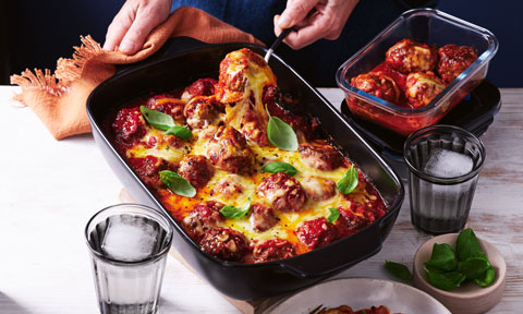 Herb and cheese meatballs