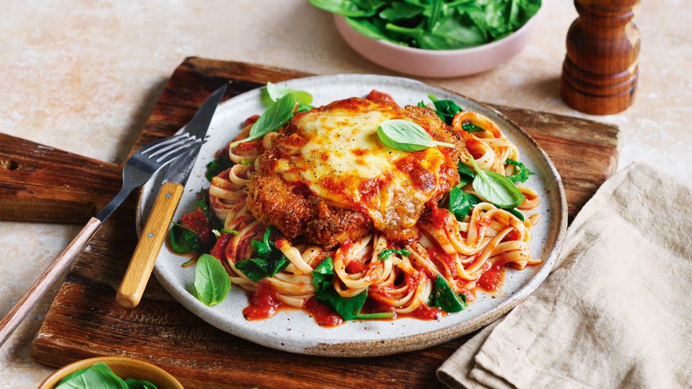 cheats parmigiana pasta