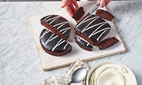 Mud cake step 1