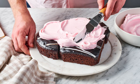 Mud cake step 3