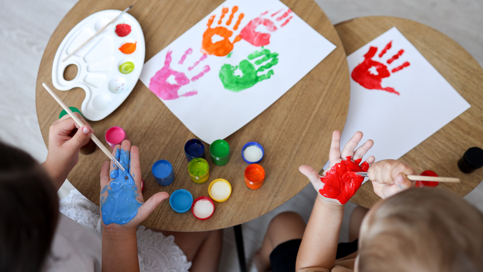 Prints Using Hand How to Make Hand Print Art For Mother’s Day | Coles