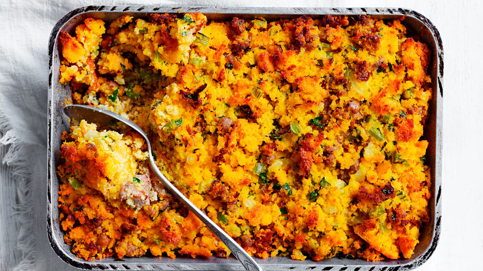 Curtis Stone's Sausage and cornbread stuffing