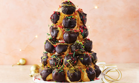 Cheat’s croquembouche