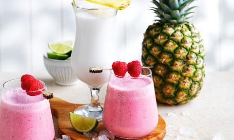 Piña colada 2 ways