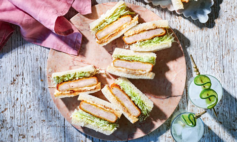 Pork katsu sando fingers