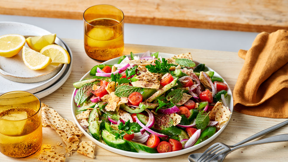 Fattoush salad Fattoush salad