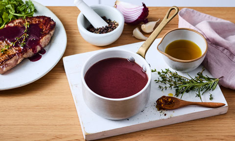 Red wine jus