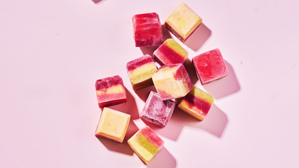 Smoothie cubes
