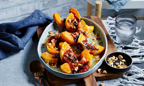 Curtis Stone’s pumpkin saltimbocca