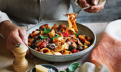Ratatouille pappardelle