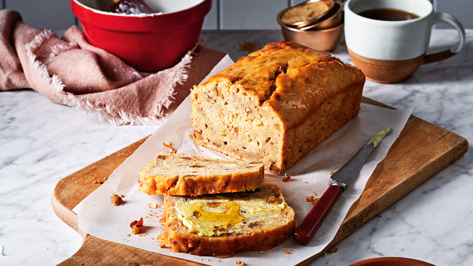 Jan Brunt’s gluten-free banana and walnut bread