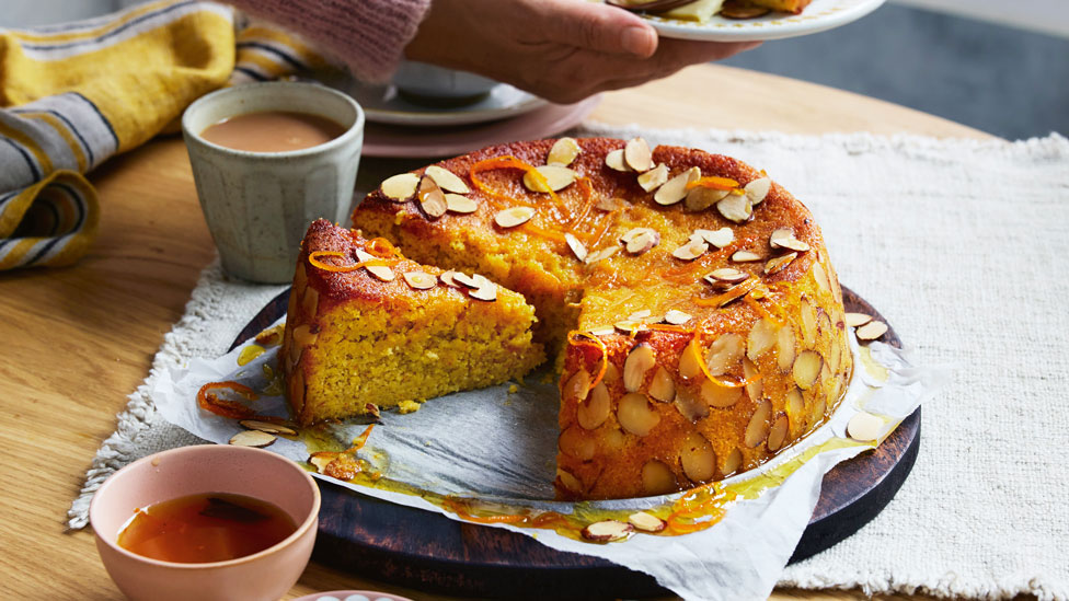 Orange and almond cake