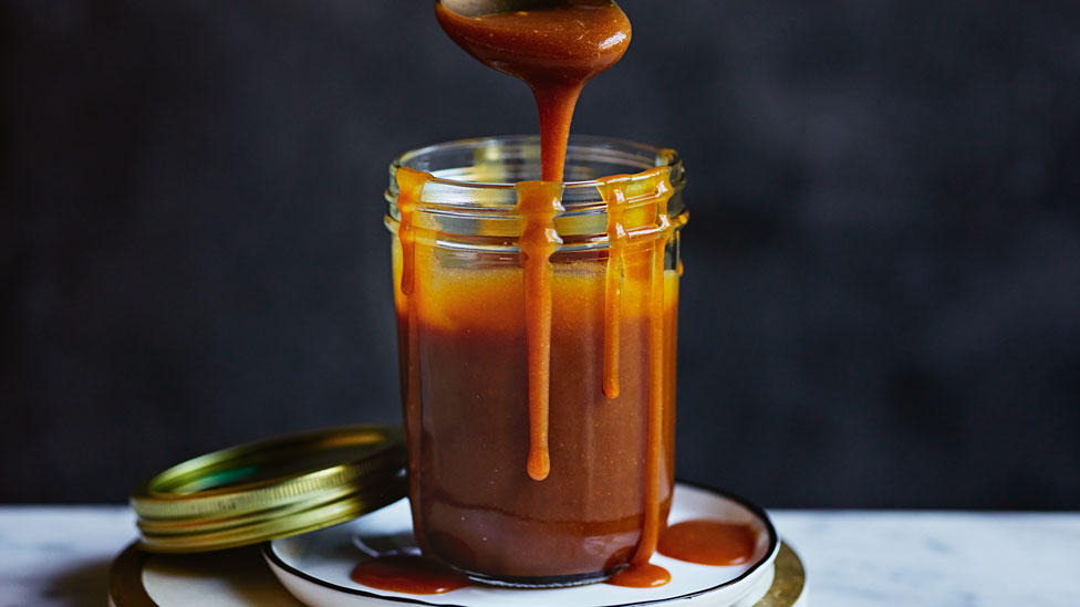 Salted caramel sauce