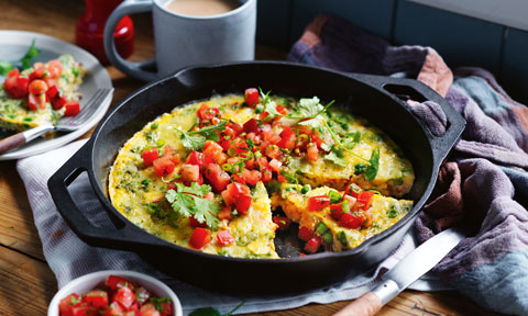 Fried rice frittata