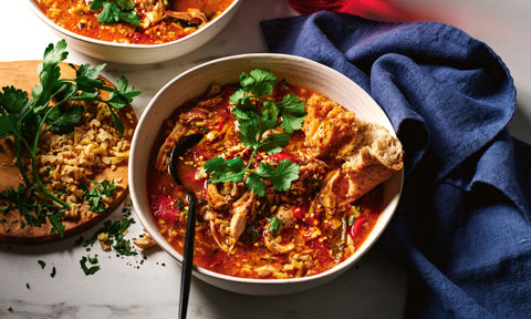 Kharcho (Georgian chicken soup)