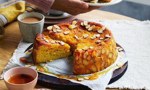 Orange and almond cake