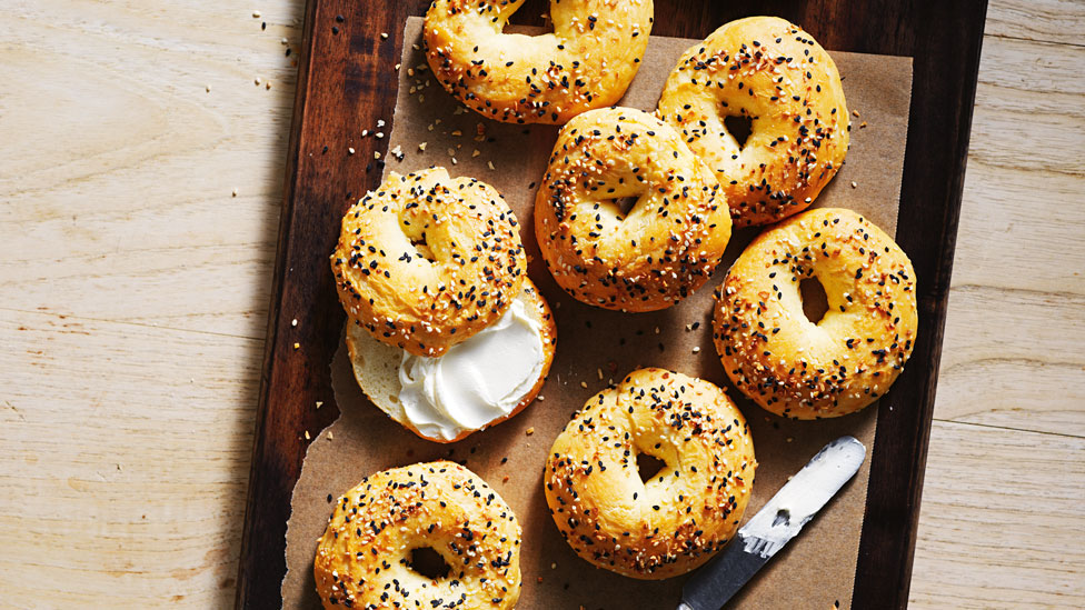 Cheat’s bagels