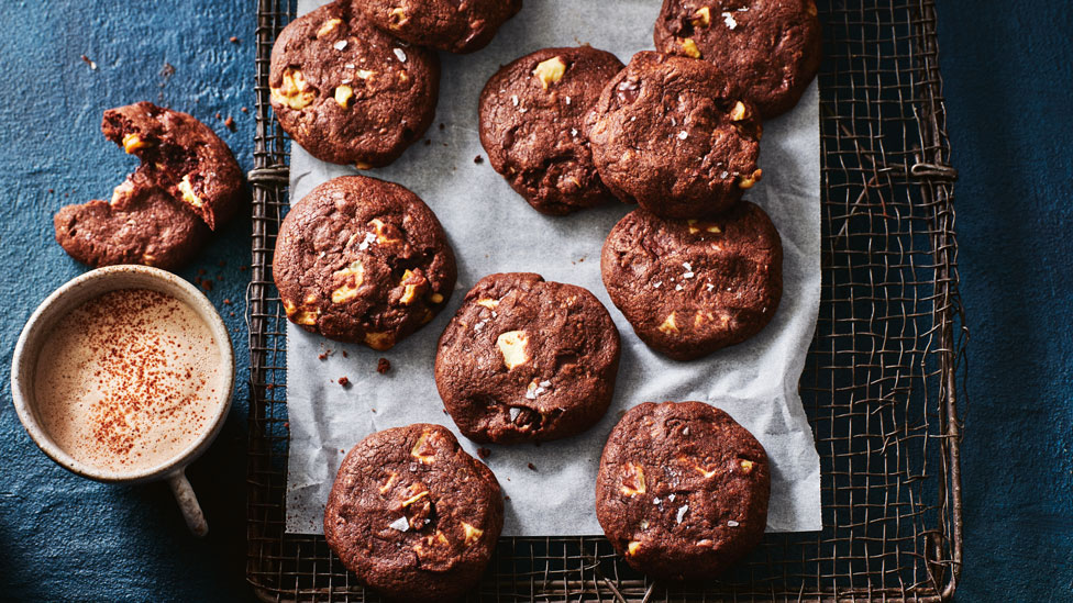 Miso choc-chip cookies