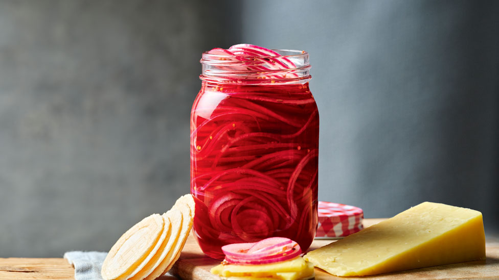 Pickled red onion