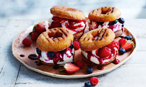 BBQ doughnuts