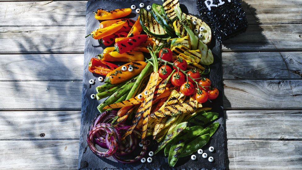 BBQ vegetable platter