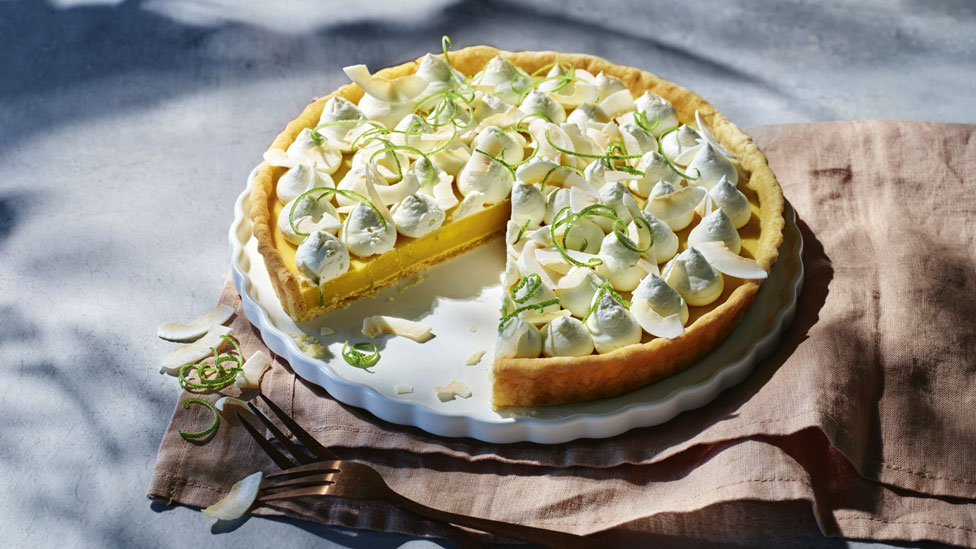 pina colada tart