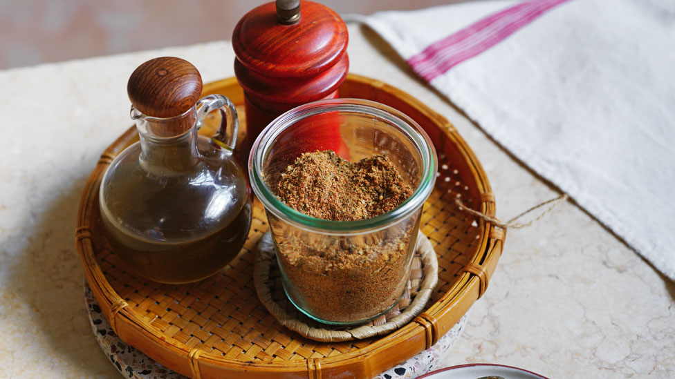 Texas style spice rub in a jar