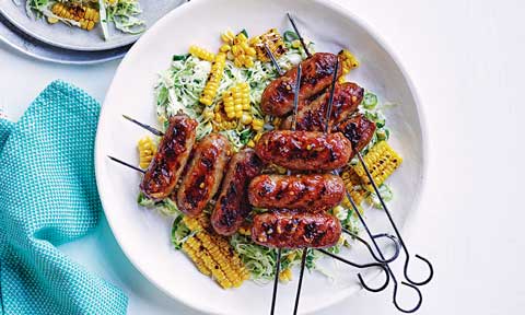Sausage skewers