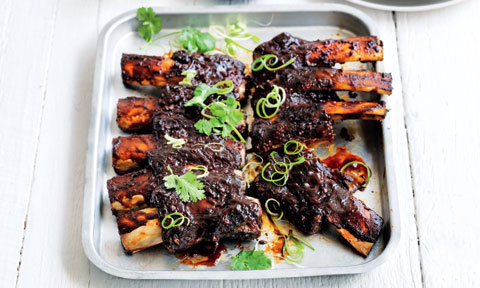 Texan style short beef ribs